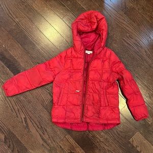 Tucker & Tate thin down puffer jacket size 6